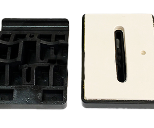 Пластина цепи с резиновыми накладками 25*80*60