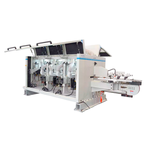 Двухсторонний продольный форматно профильный станок с одной цепью LT