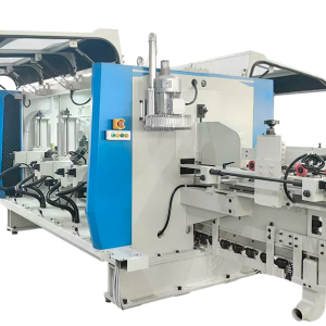 Двухсторонний продольный форматно профильный станок с одной цепью LTK