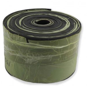 Профиль плоский полимерный черный 150х5