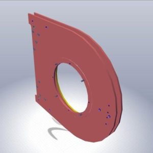 Направляющая Z19 на выходе в сборе